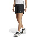 アディダス レディス 陸上/ランニング ショートパンツ ラン イット ショーツ IEJ75 IX5992 : ブラック adidas