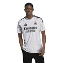 アディダス メンズ サッカー/フットサル ライセンスシャツ レアル・マドリード 24/25 ホームユニフォーム KON98 IU5011 : ホワイト adid...