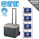 【限定モデル】 コールマン COOLER 60QT WHLD AP20 LIGHT GRAY JAPAN & COOLER SHOCK Lサイズ 4個セット 2...