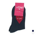 キャロウェイ レディース ゴルフウェア ソックス 秋 冬 ハートモチーフ ショートソックス (C24293207) Callaway