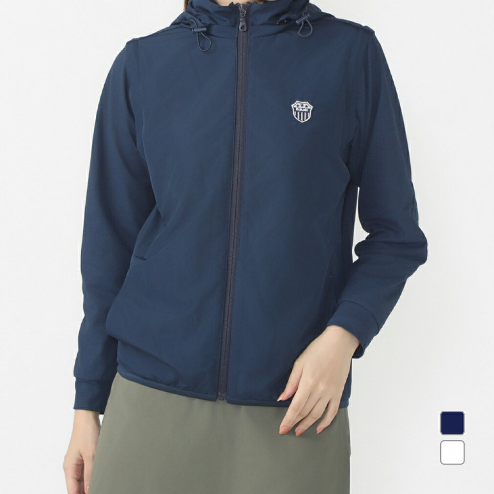 コルウィン レディース ゴルフウェア 長袖ウインドブレーカー 秋 冬 2WAYハイブリットパーカー (KO-1W2..