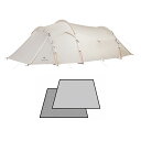 スノーピーク ヴォールト アイボリー & 専用マットシートセット SDE-080-IV-US SET-250-1H キャンプ ドームテント snow peak ...