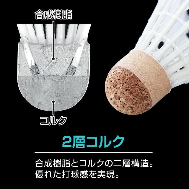 ティゴラ 水鳥羽根シャトル フェザー ガチョウ 1ダース 4号 12球 バドミントン 練...