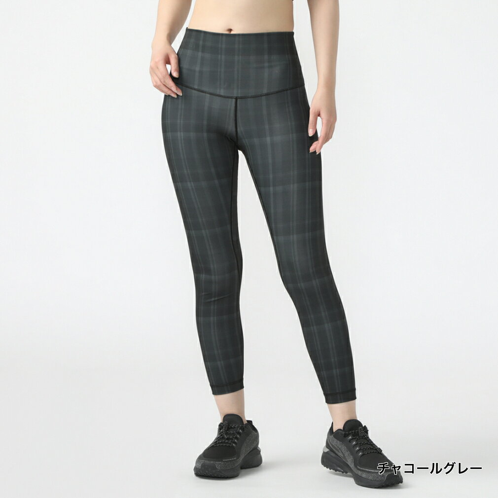 TIGORA by BEAMS DESIGN レディース チェックロングタイツ TR-3P2244LS スポーツウ...