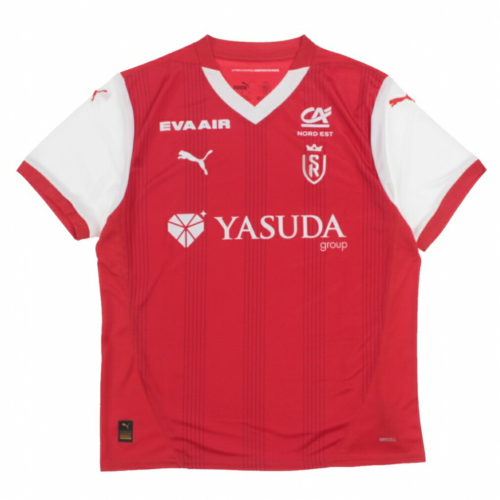 11/25限定★抽選で最大100%Pバック プーマ メンズ サッカー ライセンスシャツ 2024-25 スタッド ランス ホーム レプリカ 半袖 ユニフォーム ...