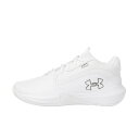 アンダーアーマー UAロックダウン7 AP 3028800 メンズ レディス バスケットボール シューズ バッシュ 2E : ホワイト UNDER ARMOUR