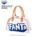 コカ・コーラ ファンタ ゴルフ ボストンバッグ FT-0B1004BB : ホワイト×オレンジ Coca-Cola