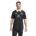 アディダス メンズ ラグビー 半袖シャツ オールブラックス ラグビー AEROREADY 半袖ジャージー IX3121 : ブラック adidas