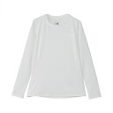 ザ・ノース・フェイス レディース アウトドア 長袖Tシャツ ロングスリーブフラッシュドライスリーディークルー NTW12203 OW : オフホワイト THE ...