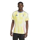 アディダス メンズ サッカー/フットサル ライセンスシャツ ユベントス 24/25 アウェイユニフォーム JTT90 JH1357 : ペールイエロー adid...