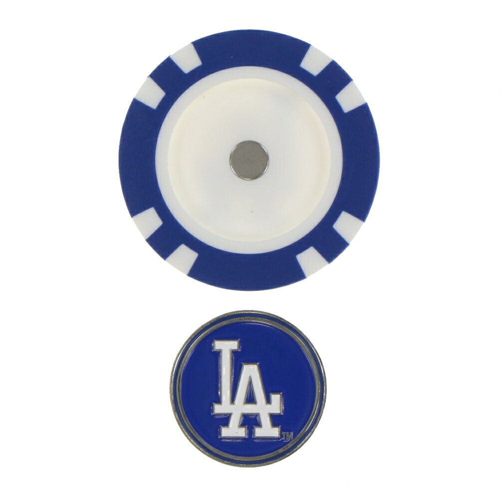 MLBドジャース ゴルフマーカー (LA-MGN01) ゴルフ マーカー