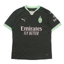 最大10%OFFクーポン 【5/9〜5/18】 プーマ メンズ サッカー/フットサル ライセンスシャツ 24-25 ACミラン 3rd レプリカシャツ ACM ...