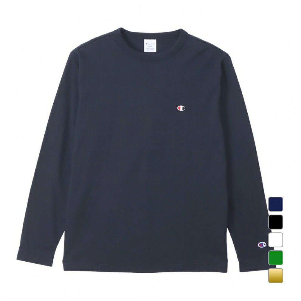 最大10％OFFクーポン 【11/20～11/27】 チャンピオン メンズ 長袖 Tシャツ LONG SLEEVE T-SHIRT C3-Y428 スポーツウェア Champion