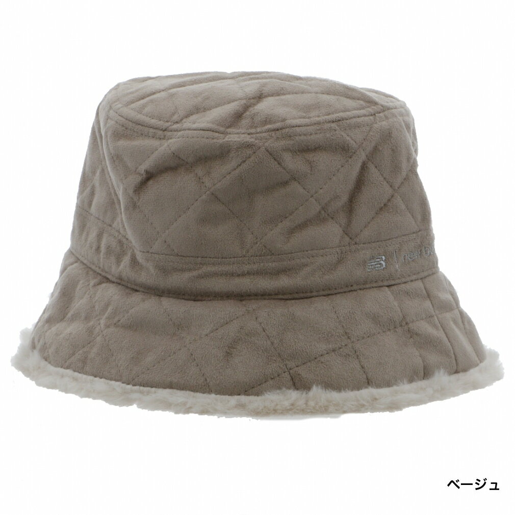 11/18限定★抽選で最大100％Pバック ニューバランス レディース ゴルフウェア ハット 秋 冬 QUILTED BUCKET HAT (0124287511) New Balance