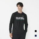 最大10%OFFクーポン 【7/4〜7/11】 フィラ メンズ 長袖 機能 Tシャツ 速乾ロングTシャツ FL-9A16064TL スポーツウェア FILA(4)