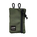 オレンジ MINI EDC POUCH ミニイーディーシーポーチ #060401 4111 スキー/スノーボード チケットホルダー : OLIVE ORANGE