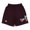 最大10%OFFクーポン 【8/4~8/11】 チャンピオン メンズ レディス バスケットボール ハーフパンツ ショーツ C3-ZB520 : ワイン Champion