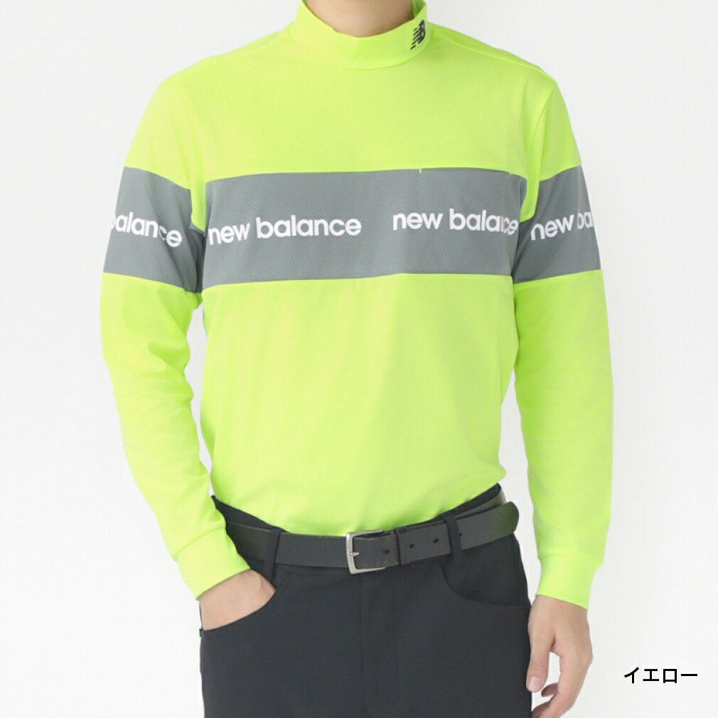 ニューバランス ゴルフウェア 長袖シャツ 秋 冬 L/SLEEVE MOCK NECK PULLOVER (0124267003) メンズ New Balance