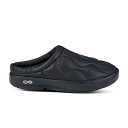 ウーフォス Womens OOcOOzie Thermo Mule 0860052242 Black レディース スポーツサンダル リカバリーシューズ : ブラック OOFOS