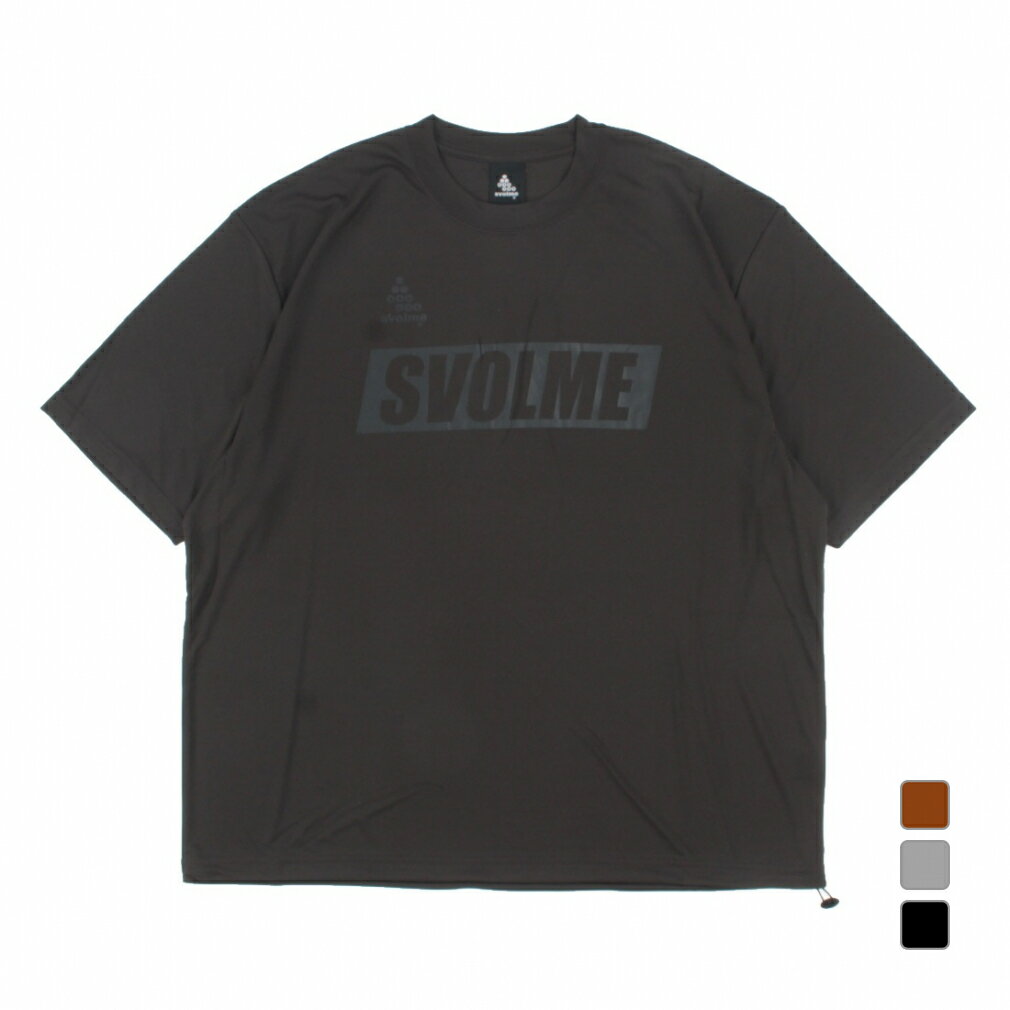 12/5限定★抽選で最大100%Pバック スボルメ メンズ サッカー/フットサル 半袖シャツ シルキーDRYストレッチロゴT 1243-33500 SVOLME