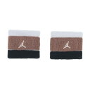 ジョーダン バスケットボール リストバンド リストバンド テリー JD1006-155 : ホワイト×ブラウン JORDAN