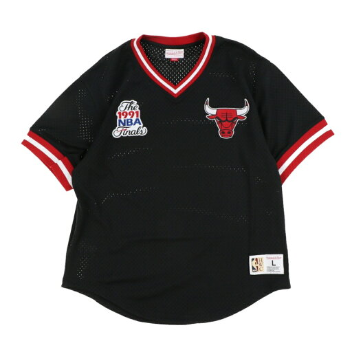 ミッチェル&ネス バスケットボール 半袖Tシャツ NBA FASHION MESH V-NECK VINTAGE LOGO BULLS TMVN6625 Mitchell & Ness ミッチェル&ネス バスケットボール 半袖Tシャツ NBA FASHION MESH V-NECK VINTAGE LOGO BULLS TMVN6625 Mitchell & Ness