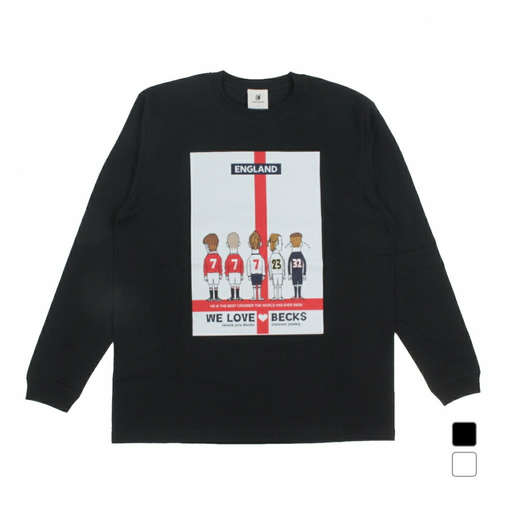 12/5限定★抽選で最大100%Pバック サッカージャンキー メンズ サッカー/フットサル 長袖シャツ WE LOVE BECKS ロングTEE SJ24E85...