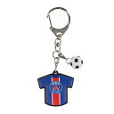 サッカー/フットサル ライセンスグッズ パリサンジェルマン ユニ型ラバーキーホルダー PSG54725