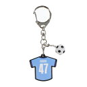 サッカー/フットサル ライセンスグッズ マンチェスターシティ ユニ型ラバーキーホルダー #47 フォーデン MC54717