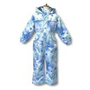 カロライン ジュニア キッズ 子供 スキー ワンピース トドラー女児スキーワンピースグラデーションスノー柄 3541960 66 : サックスブルー CAROLINE