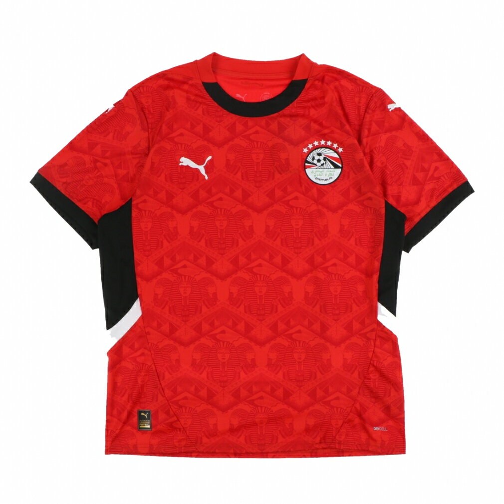 11/25限定★抽選で最大100%Pバック プーマ メンズ サッカー/フットサル ライセンスシャツ 2025 エジプト代表 EFA ホーム ジャージ レプリカ ...