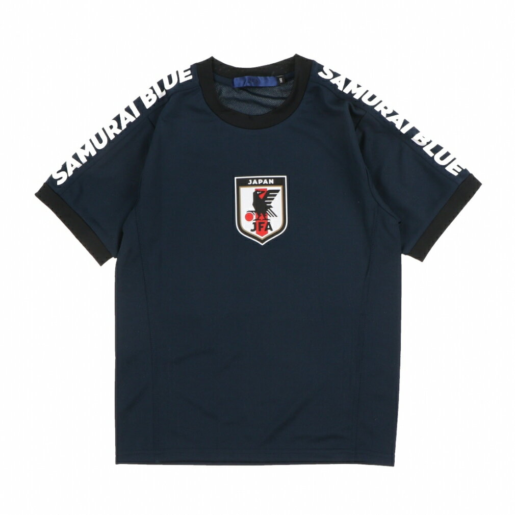 ジェイエフエー ジュニア(キッズ・子供) サッカー/フットサル ライセンスシャツ プレーヤーズTシャツ2024(SAMURAI BLUE)(6遠藤航) 24JFA-007 JFA