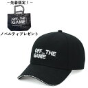 OFF_THE GAME(オフ ザ ゲーム) 野球 キャップ Cap (Curved) キャップ カーブつば OG1324SS2 : ブラック マジェスティック...