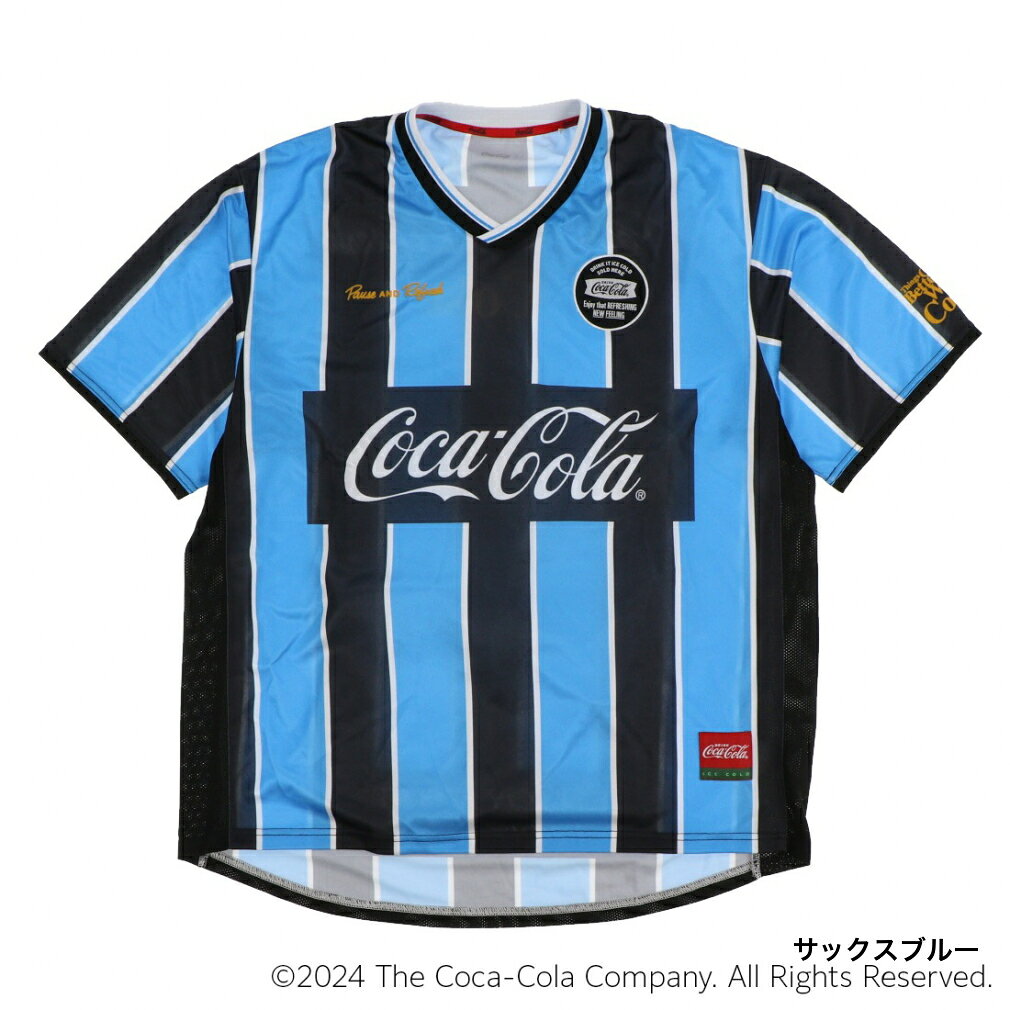 5/20限定★抽選で最大100％Pバック コカ・コーラ メンズ サッカー/フットサル 半袖...