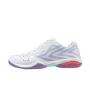 ミズノ WAVE CLAW EL 2 FIT ウエーブクローEL2 FIT 71GA258268 メンズ レディス バドミントン シューズ 2E : ホワイト×...