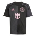 アディダス ジュニア(キッズ・子供) サッカー/フットサル ライセンスシャツ インテル・マイアミCF 25/26 メッシ アウェイユニフォーム キッズ JI68...