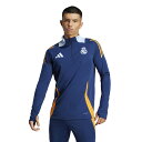 アディダス メンズ サッカー/フットサル ライセンスジャケット レアル・マドリード ティロ 2024 コンペティション トレーニングトップ JE4205 : ネ...