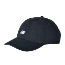 ニューバランス キャップ 6パネルクラシックキャップ LAH51004 BK 帽子 : ブラック New Balance