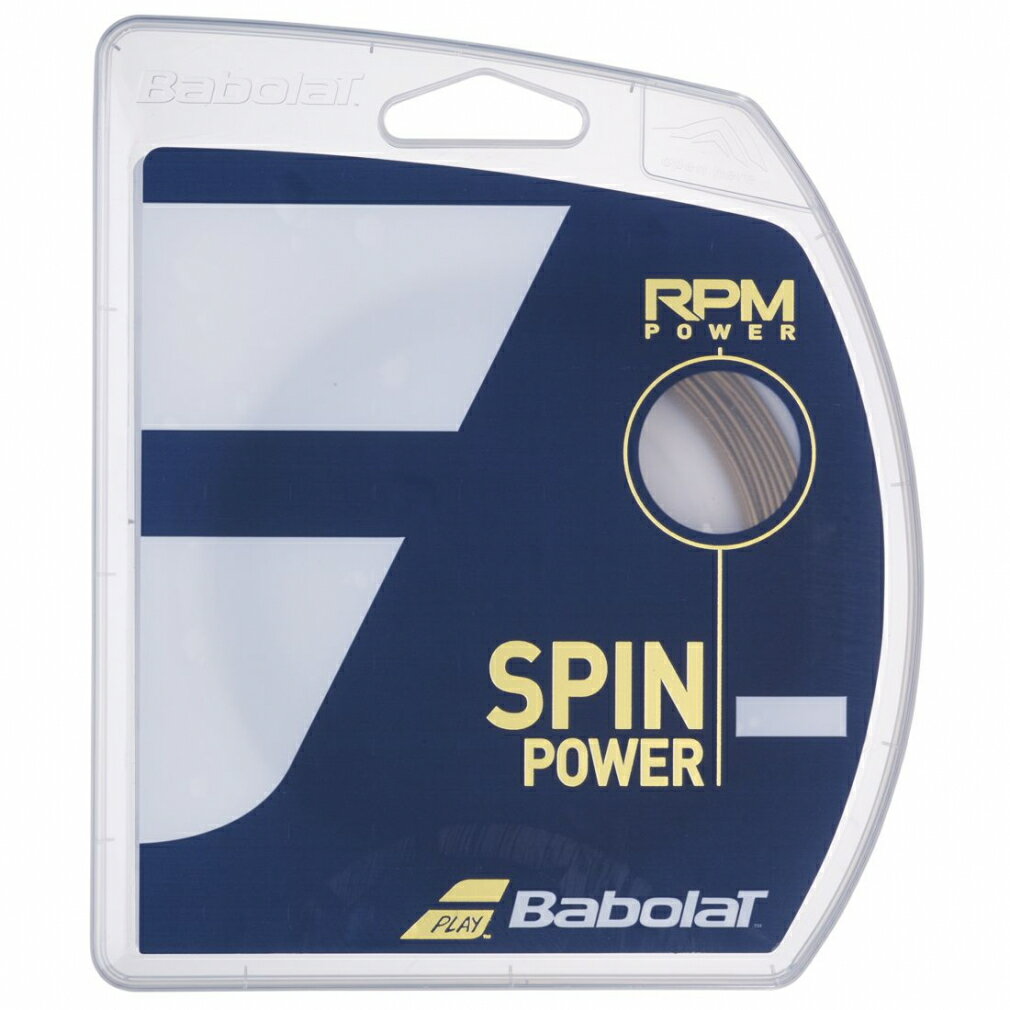 樂天商城 - バボラ RPM POWER RPMパワー 241139 硬式テニス ストリング BabolaT
