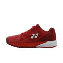 ヨネックス パワークッションエクリプション5 メンAC SHTE5MAC メンズ テニス オールコート用シューズ 3E : レッド YONEX