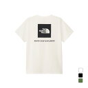 2025春夏 ザ・ノース・フェイス レディース アウトドア 半袖Tシャツ ショートスリーブバックスクエアロゴティー NTW32447 THE NORTH FAC...