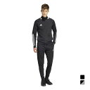 最大10%OFFクーポン 【5/9〜5/18】 アディダス メンズ ジャージ 上下セット セレーノ AEROREADY カット スリーストライプス トラックスー...