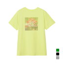 2025春夏 ザ・ノース・フェイス レディース アウトドア 半袖Tシャツ ショートスリーブイーエスフラワーボックスロゴティー NTW32583 THE NORT...