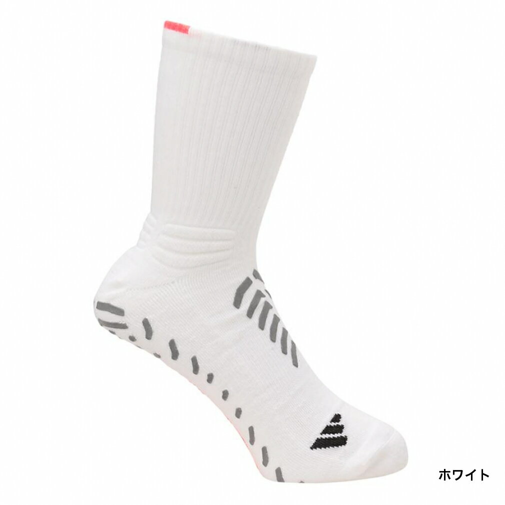 最大10％OFFクーポン 【12/30〜1/5】 アディダス ゴルフウェア ソックス 春 夏 アディゼロ クルー丈 機能ソックス (KVH49) メンズ adidas