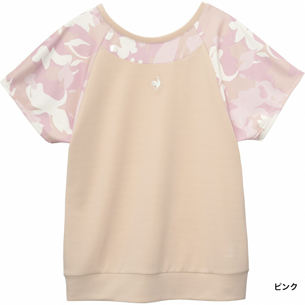 抽選で最大100％Pバック【6/4〜6/11】 ルコック レディス テニス 半袖Tシャツ サン...
