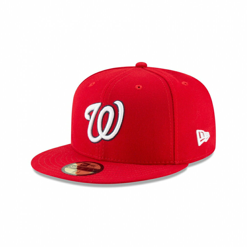 樂天商城 - ニューエラ キャップ 59FIFTY MLBオンフィールド ワシントン・ナショナルズ ゲーム 14524835 GM 帽子 NEW ERA