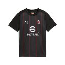 最大10%OFFクーポン 【5/9〜5/18】 プーマ キッズ 子供 サッカー/フットサル ライセンスシャツ 2024-25 ACミラン プレマッチ ジュニア ...