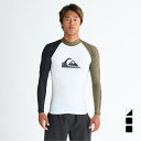 2025春夏 クイックシルバー メンズ マリン ラッシュガード ALL TIME LR QLY251001 QUIKSILVER mks_0403