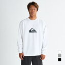2025春夏 クイックシルバー メンズ マリン ラッシュガード COMP LOGO LS QLY251016 QUIKSILVER mks_0403