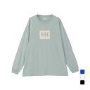 最大10%OFFクーポン 【7/18~7/26】 2025春夏 ヘリーハンセン メンズ アウトドア 長袖Tシャツ L/S HH Logo Tee L/S HH LOGO TEE HH32540 HELLY HANSEN